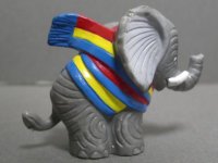 象のベンジャミンPVCフィギュア マフラー