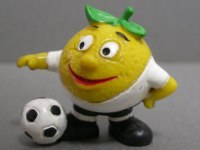 フットボールフルーツPVCフィギュア 黄色