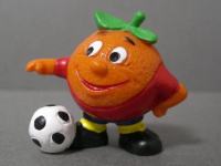 フットボールフルーツPVCフィギュア オレンジ