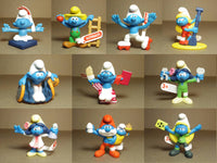 Smurfs スマーフ マクドナルド ハッピーミールトイ PVCフィギュア 19種セット キッズミール McDonald's Schleich