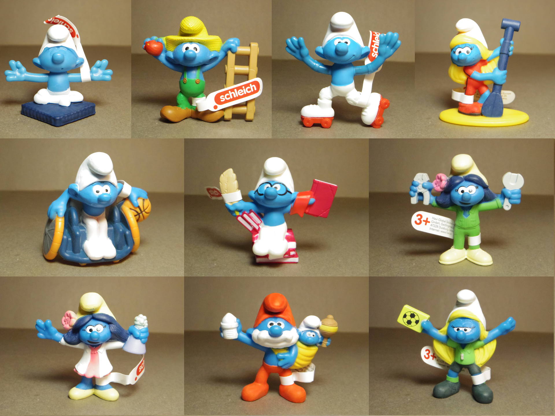 スマーフPVCフィギュア – collectible toys zauber