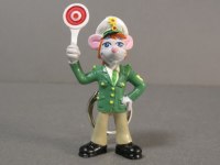 企業モノ ブランデンブルグ警察 PVCキーホルダー ネズミ