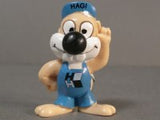 企業モノ HAGI マスコット PVCキーホルダー